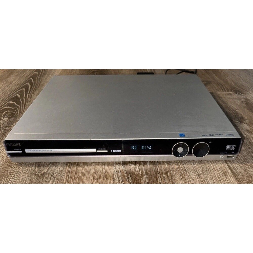 Phillips Divx Progressive Scan DVD Player With USB & Surround Sound No Remote